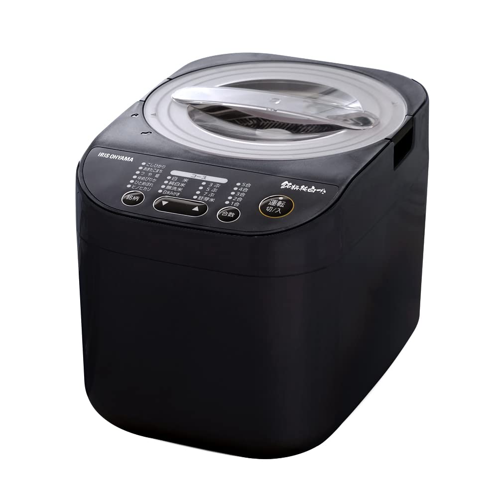銘柄純白づき　精米機　アイリスオーヤマ　IRIS OHYAMA　KRCI-B5-B　(ブラック)｜ＧＯＯＳＥ 18,659円