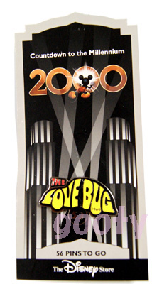 Countdown to the Millennium 2000ミレニアム　カウントダウン　ピンバッチNo.57　The Love Bugラブ・バッグアメリカ　国内販売【楽ギフ_包装】画像