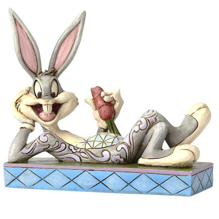 楽天市場 トゥイーティー Tweety Cool As A Carrot Bugs Bunny Figurineバグズバニー ワーナージム ショアー Jim Shore置物 フィギュア グッティー 楽天市場店