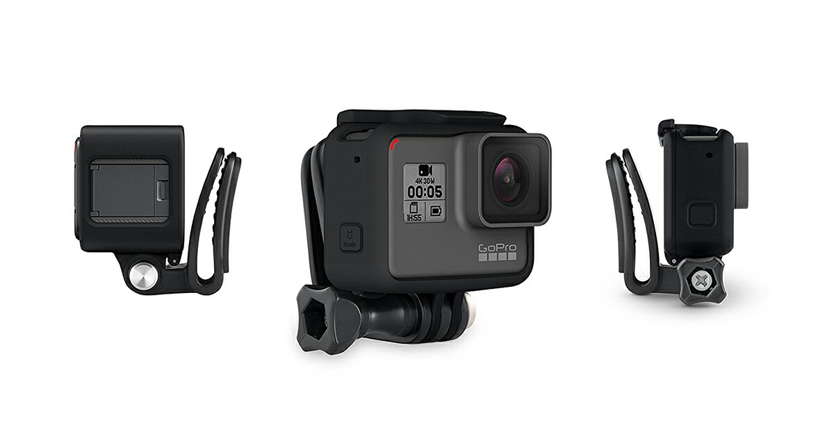 楽天市場 Gopro ヘッド ストラップ Quickclip クイック クリップ Achom 001 Gopro公式 Gopro公式ストア 楽天市場店