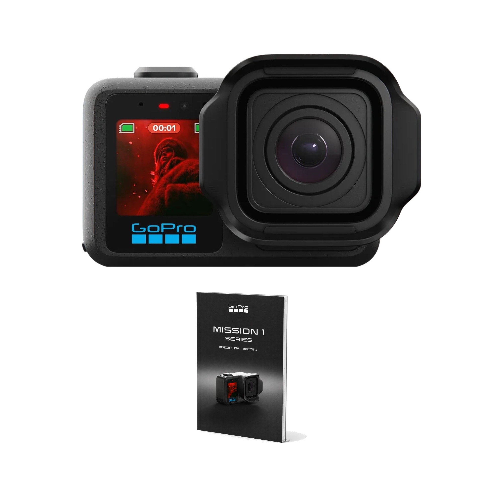 GoPro堅苦しさバス発着場押さえる GoPro MISSION 1 PRO + 衣嚢御引き回し ウェアラブルカメラ 動き写真器 ゴー労働者階級 MISSION 1 PRO 軍事任務1労働者階級 gopro mission【国内定まり品】