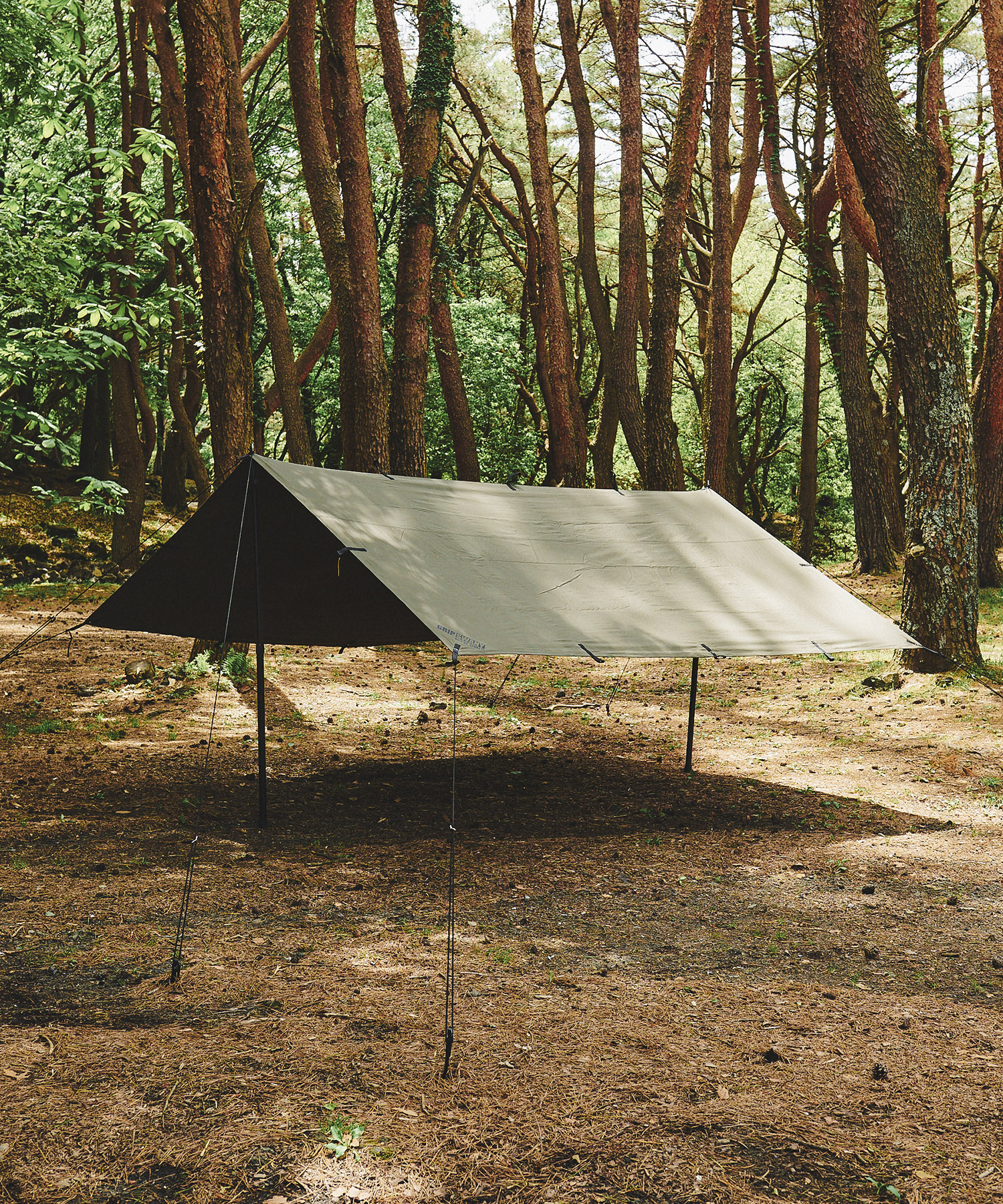 【セール】GRIP SWANY FIREPROOF TARP 3m x 3m Grip Swany Fireproof GS Tarp Olive 3×3 [グリップスワニー]