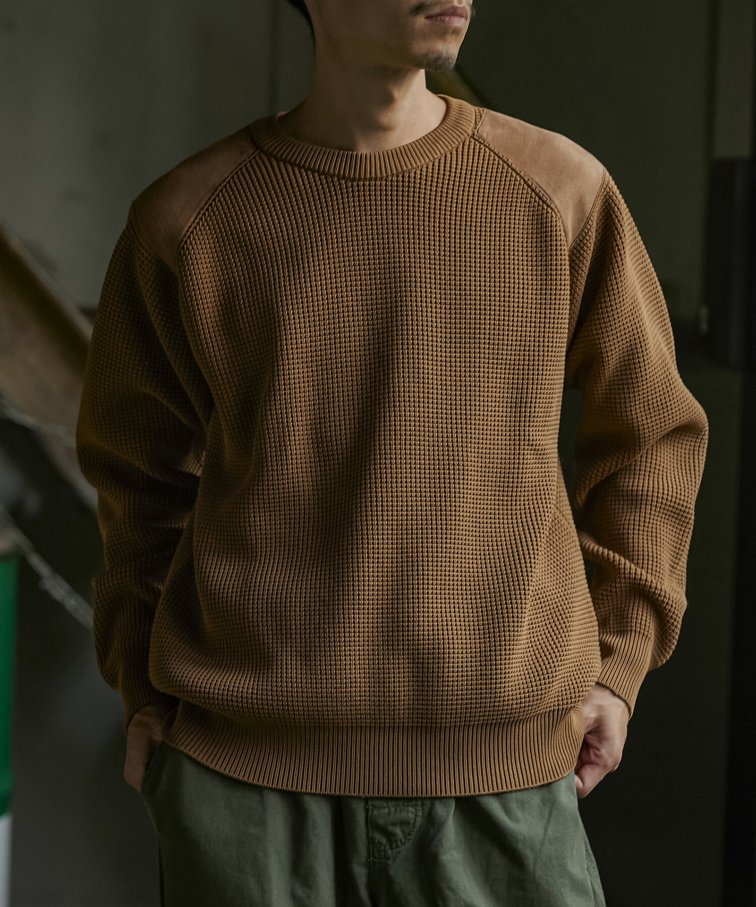 【公式】 ミリタリーニット　GORDON MILLER ゴードンミラー　メンズ レディース ニット 長袖 丸首 クルーネック 洗えるニット ゆったりめ オーバーサイズ ミリタリー カジュアル 秋冬 13,376円
