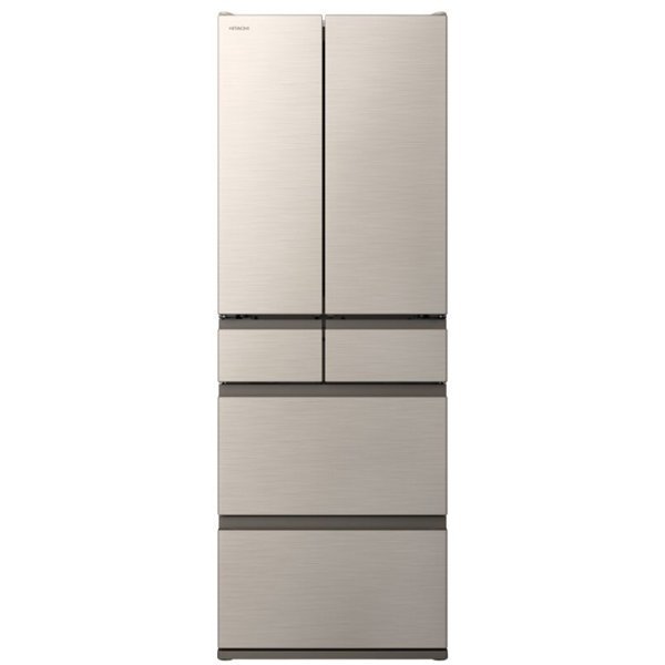 楽天市場】大特価！日立 6ドア冷蔵庫 R-HW54V-N ライトゴールド HW