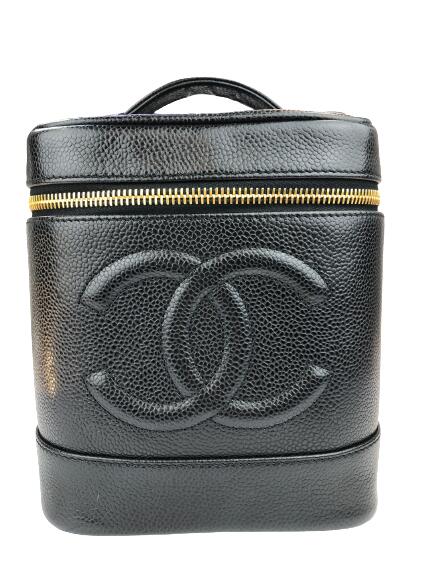 楽天市場】CHANEL シャネル ココマーク キャビアスキン メイクポーチ