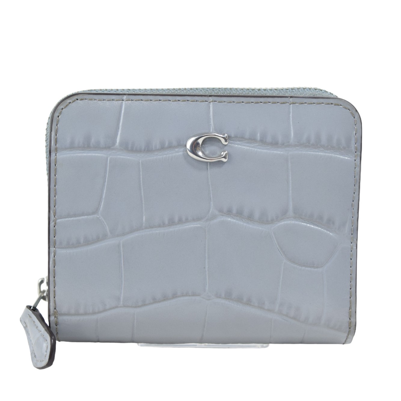 コーチ職 COACH 折札入れ ビルフォールドレザー コンパクトウォレット CF442 薄墨色系 【物質の状態思わしい】 財布・ケース-レディース財布-バッグ・小物・ブランド雑貨