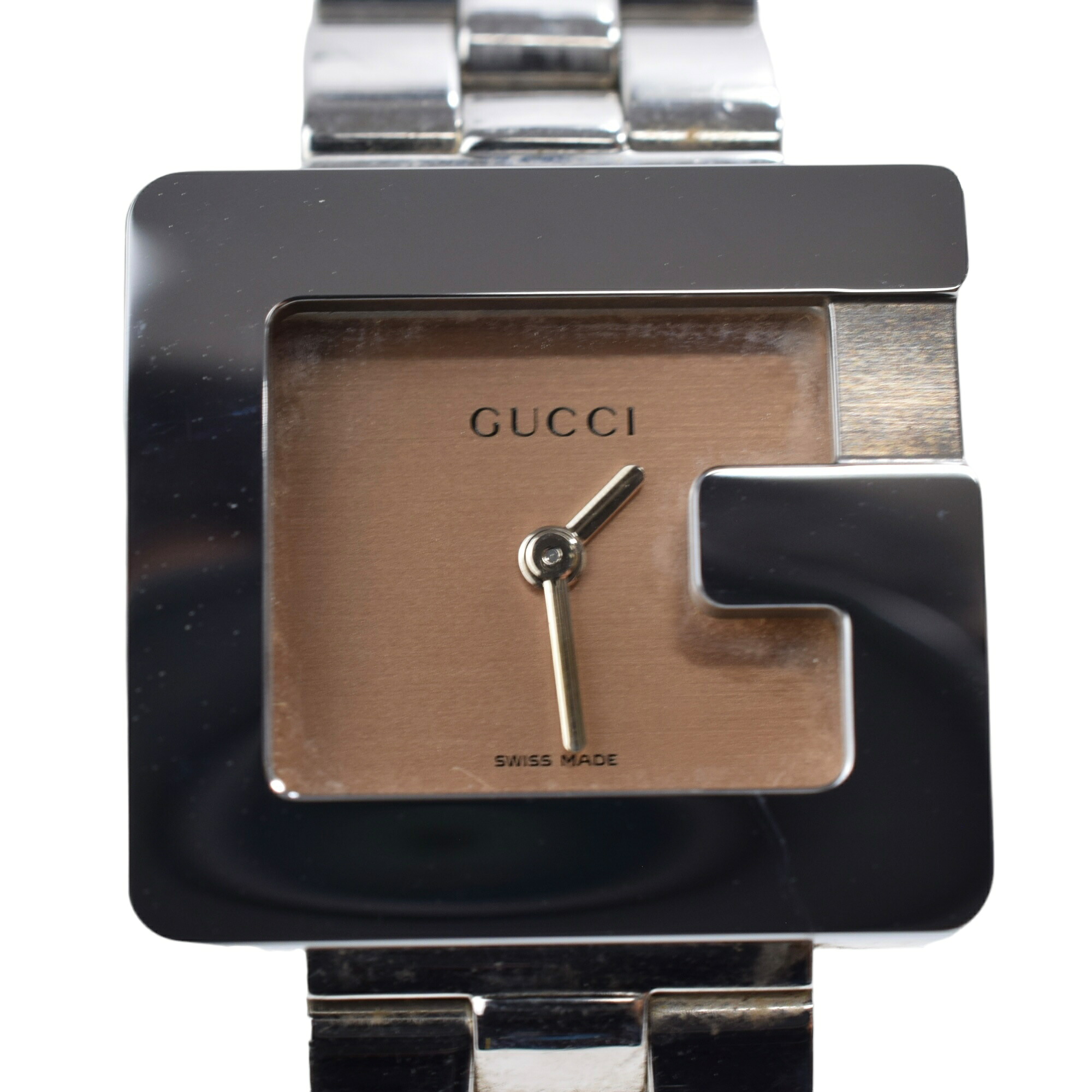 グッチ GUCCI 腕時計 3600L Gウォッチ Gスクエア クォーツ ステンレススチール/SS レディース 【中古】【送料無料】｜ゴリラーズ富士吉田店店 24,743円