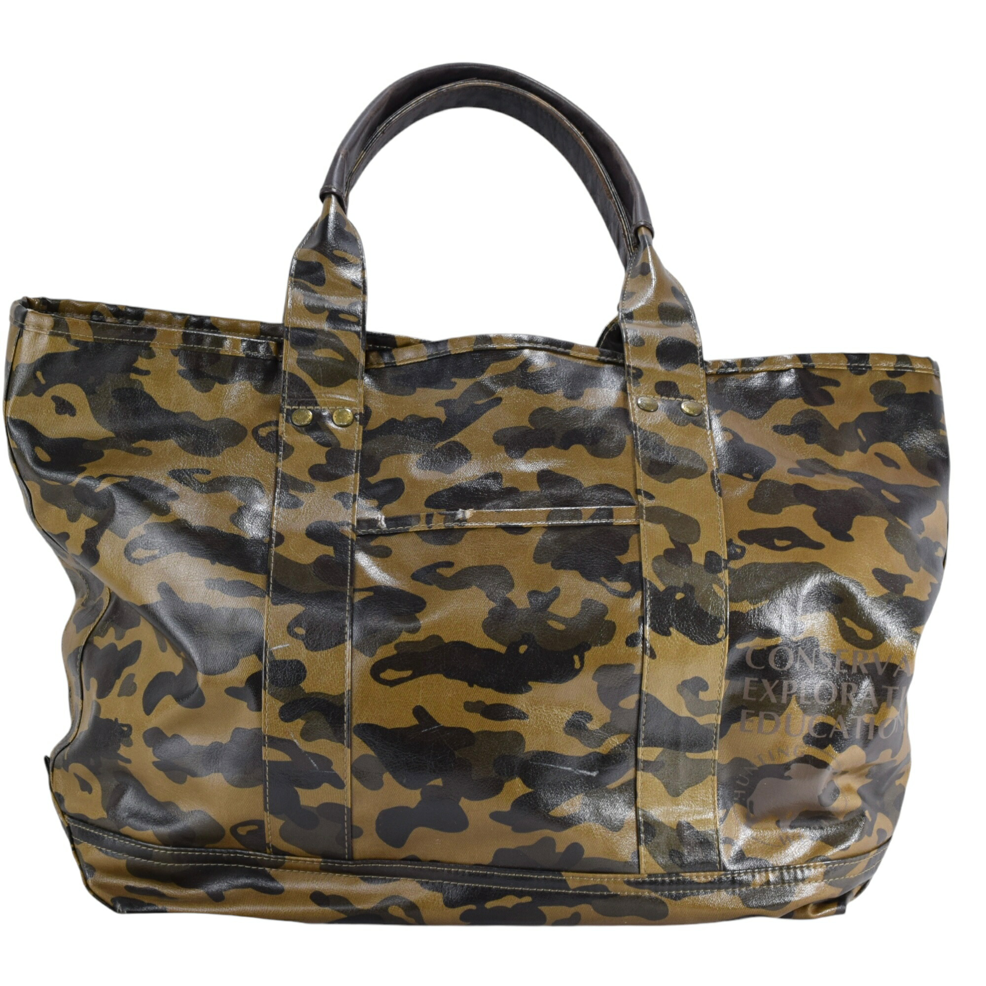 HUNTING WORLD トートバッグ キャンバス 総柄 ブラック×ベージュ 楽天市場】HUNTING WORLD(ハンティングワールド) トートバッグ