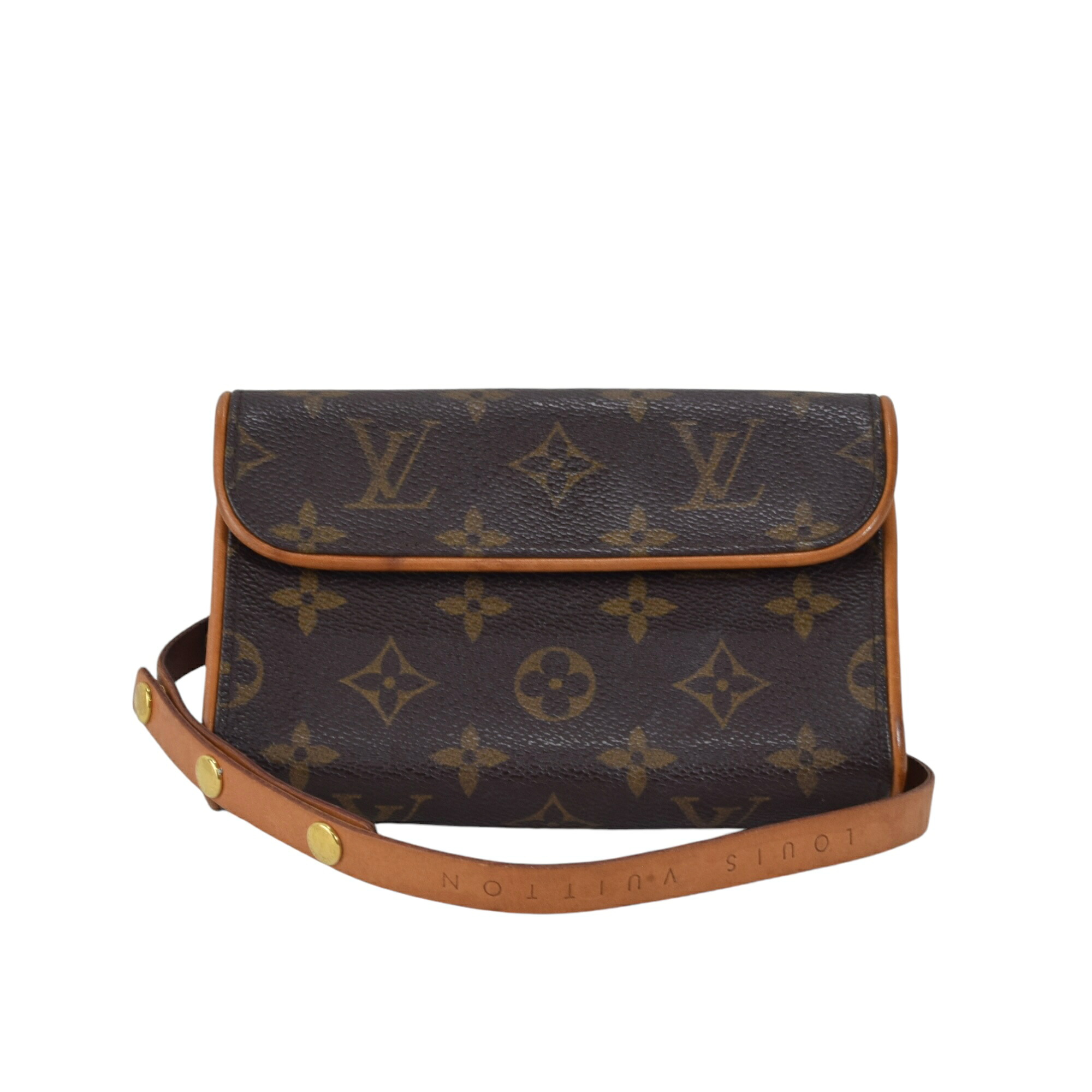 ルイヴィトン LOUIS VUITTON ポシェットフロランティーヌ M51855 上半身御徒面子 酉の方角御徒面子 モノグラム 【中古】【貨物輸送無料】 バッグ・小物・ブランド雑貨-バッグ