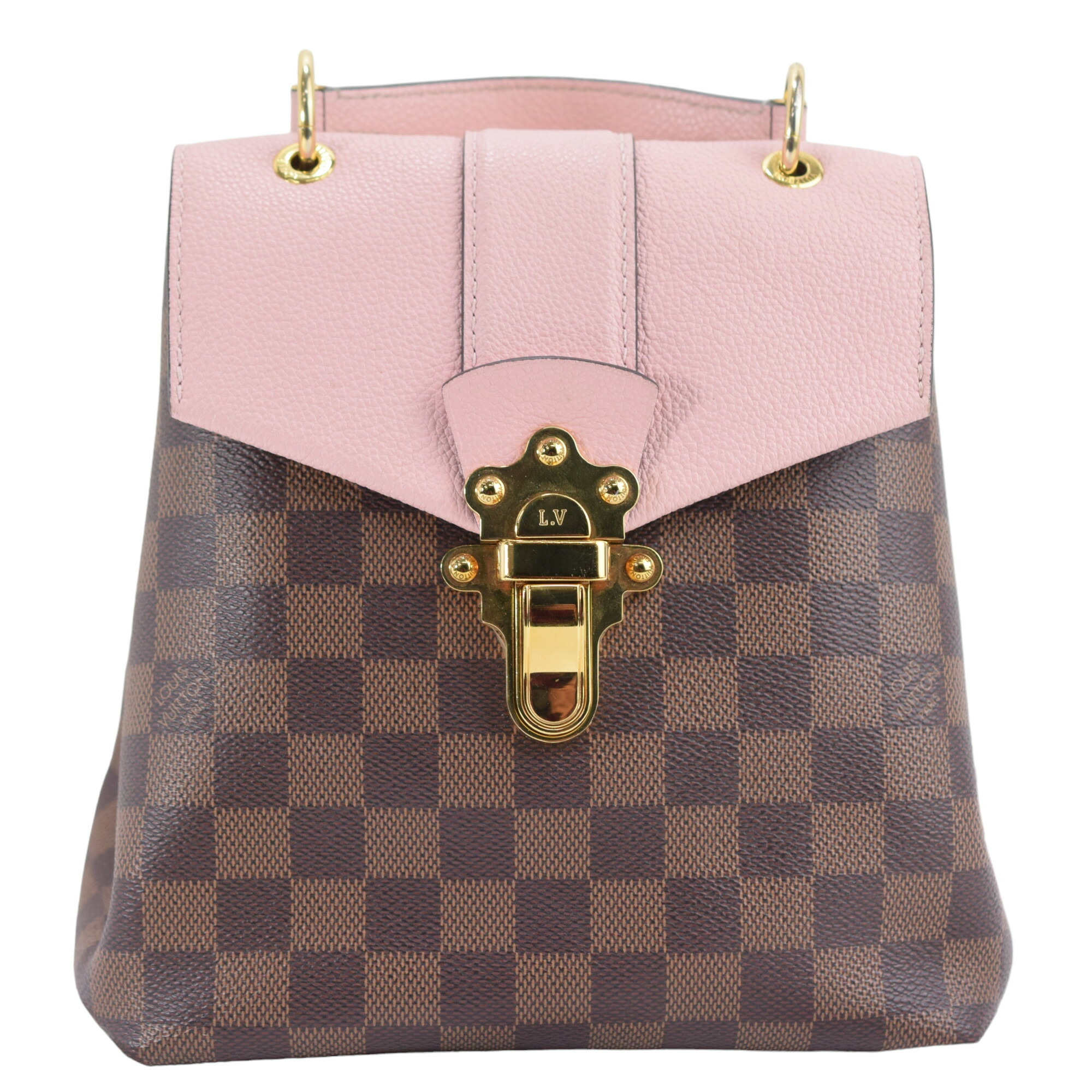 楽天市場】ルイヴィトン LOUIS VUITTON クラプトン N42262 ダミエ バックパック リュック ブラウン/ピンク 廃盤品  【中古】【状態良好】 : ゴリラーズ富士吉田店楽天市場店