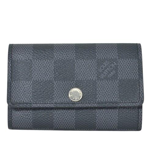 ルイヴィトン LOUIS VUITTON ミュルティクレ6 ダミエ・グラフィット N62662 6連キーケース 【状態良好】|ゴリラーズ富士吉田店店