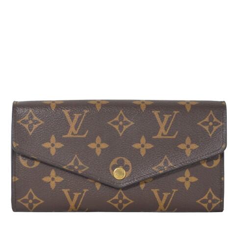 ルイヴィトン LOUIS VUITTON ポルトフォイユ・サラ M62235 モノグラム 長紙入れ さくら色・バレリーヌ LV 【中古】【貨物輸送無料】