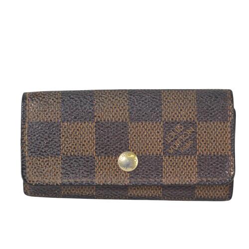 ルイヴィトン LOUIS VUITTON ミュルティクレ4 N62631 ダミエ・エべヌ 4連キーケース 【中古】【送料無料】｜ゴリラーズ富士吉田店店