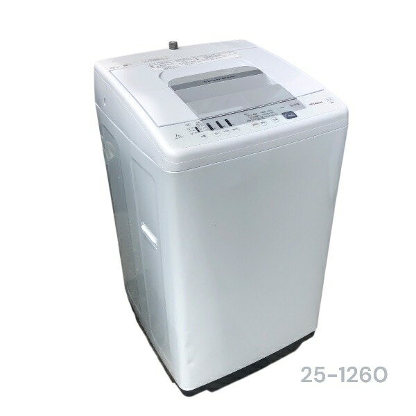 楽天市場】【中古】日立 7kg 全自動洗濯機 NW-Z70E5 2018年製