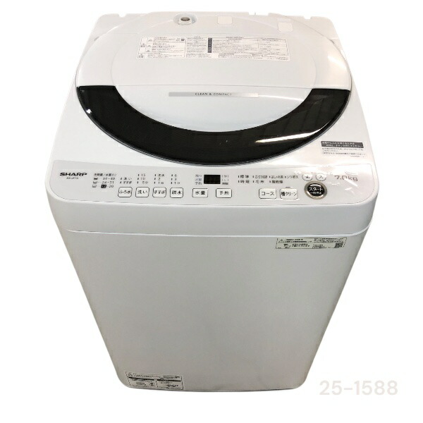 2017年式 7kg シャープ 縦型洗濯機 ES-GE7A-N 楽天市場】シャープ 洗濯機 7.0kg 縦型 ES-GE7A-N 2017年製