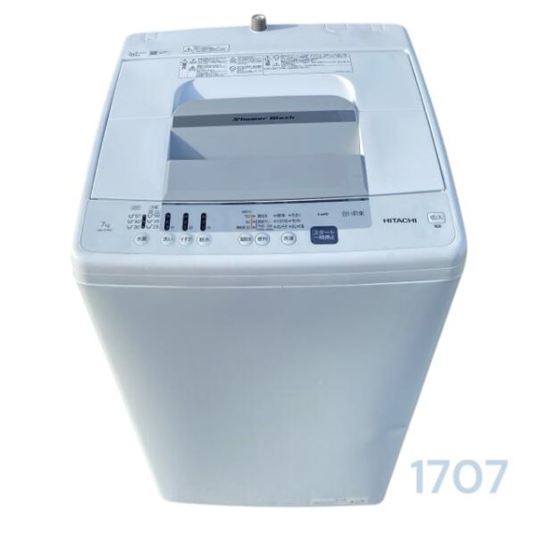 楽天市場】【中古】日立 7kg 全自動洗濯機 NW-Z70E5 2018年製