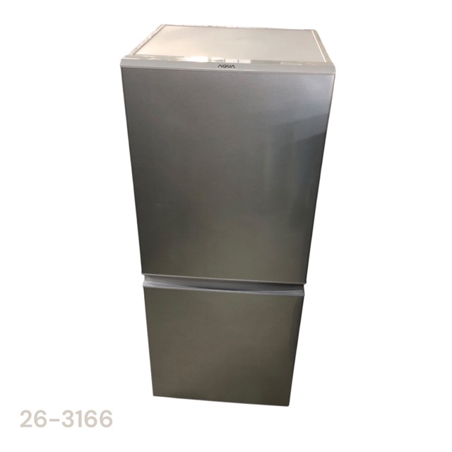 【中古】アクア 126L 氷結電気冷蔵庫 AQR-13K(S) 2021年製 AQUA【電気冷蔵庫】 冷蔵庫-冷蔵庫・冷凍庫-家電