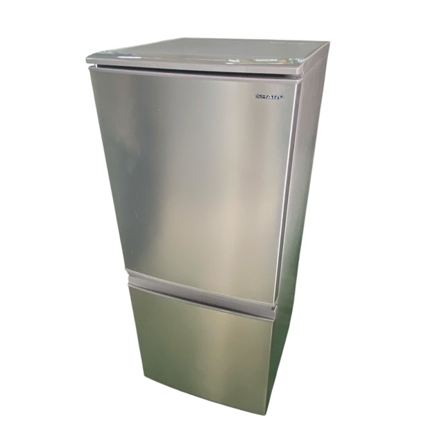 【中古】シャープ 137L 冷凍冷蔵庫 SJ-D14E-N 2019年製 SHARP【冷蔵庫】