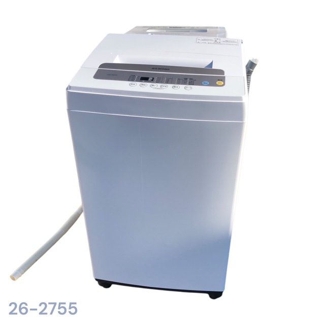 【中古】 アイリス 5kg 全自動洗濯機 IAW-T502EN 2021年製 IRIS OHYAMA 【洗濯機】