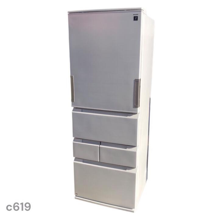 【見せびらかす品】SHARP 小ざかしい SJ-MW46P-W 457L 封鎖電気冷蔵庫 2024年製