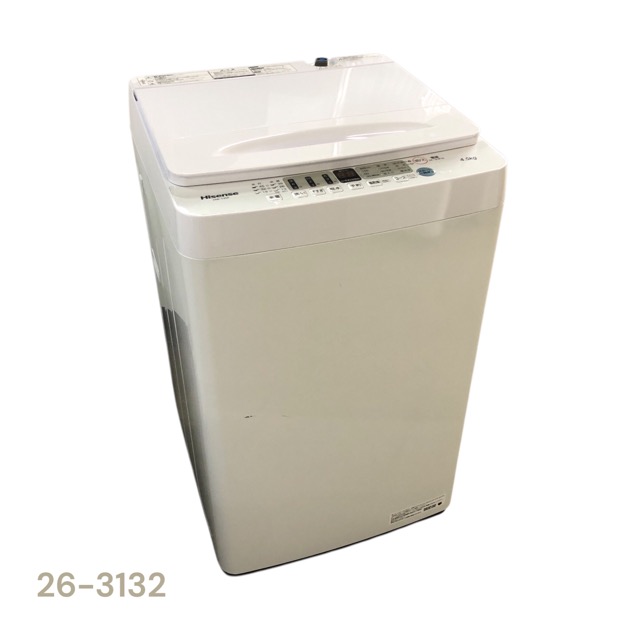 【中古】ハイセンス 4.5kg 全自動洗濯機 HW-T45F 2021年製 Hisense【洗濯機】