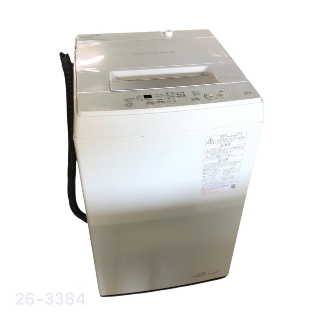 【中古】 東芝 4.5kg 全自動洗濯機 AW-45M9 20204年製 TOSHIBA 【洗濯機】
