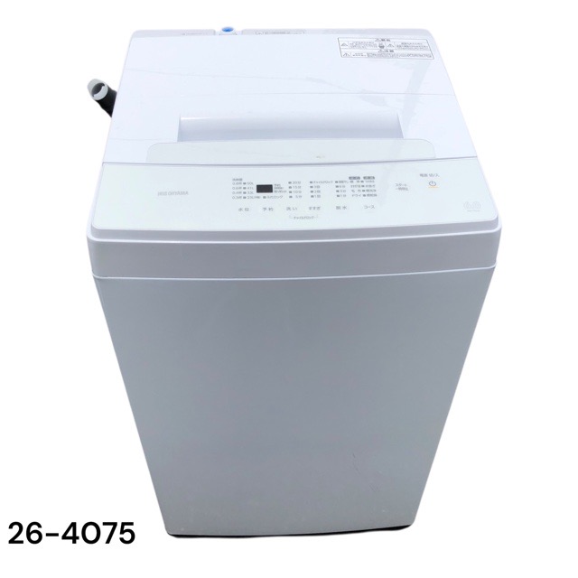 【中古】アイリス 6kg 全自動洗濯機 IAW-T604E 2022年製 IRIS OHYAMA【洗濯機】｜ゴリラーズ厚木店