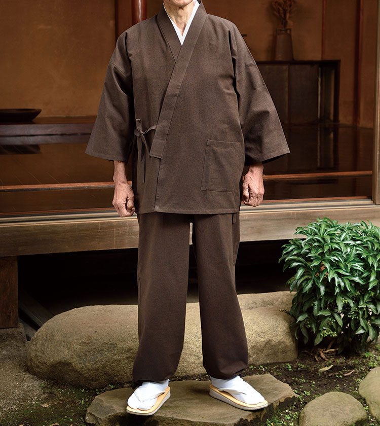 【楽天市場】作務衣 メンズ さむえ さむい 作務服 男性用 紳士 住職 寺院 寺用 大きいサイズ 春夏秋冬 通年 日本製 洗える S M L ...