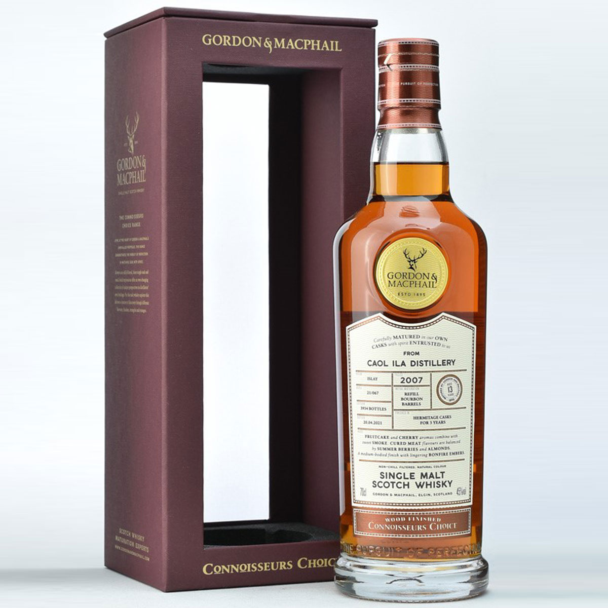 カリラ 2007 13年 エルミタージュ フィニッシュ ゴードン&マクファイル コニサーズチョイス ウッドフィニッシュ 700ml