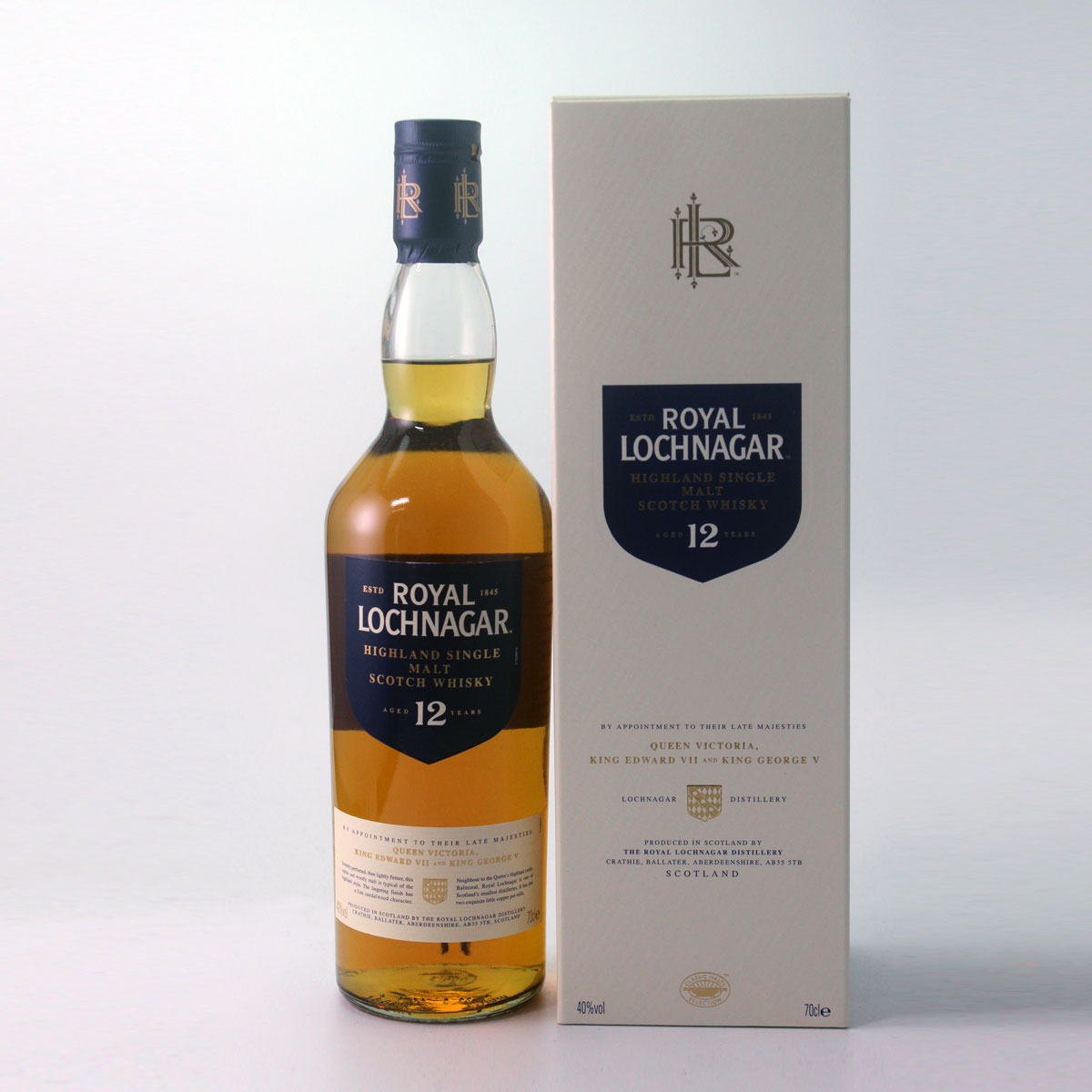 ○ロイヤルロッホナガー　12年　43%  ウイスキー1980年代流通品　古酒 ロイヤル ロッホナガー 12年の通信販売 スコッチ