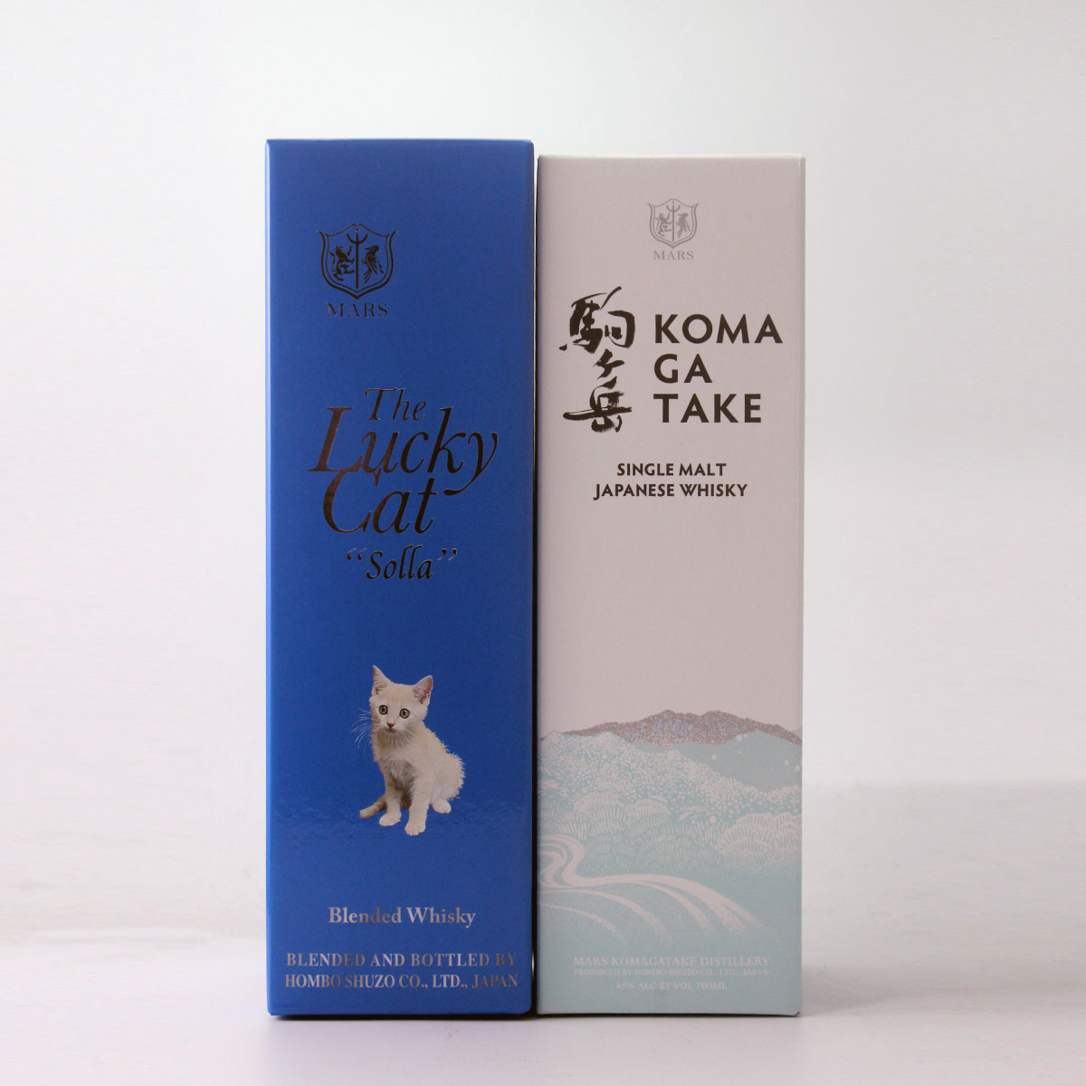 楽天市場】マルスウイスキー ザ・ラッキーキャット メイ＆ルナ 43度