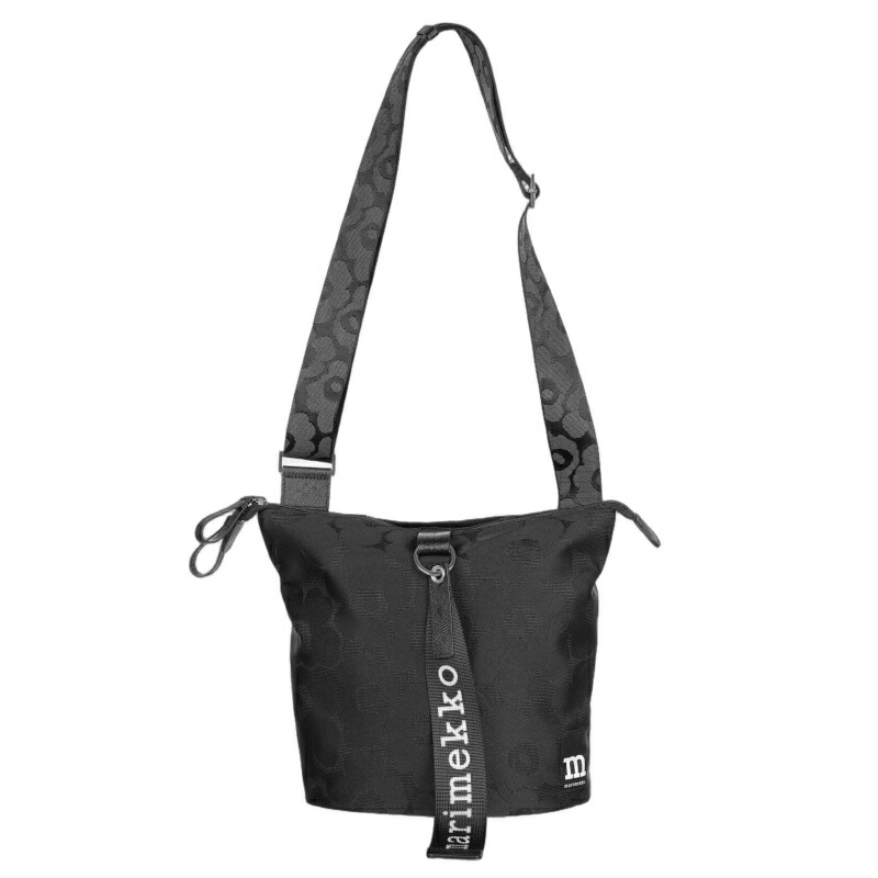 マリメッコ ショルダーバッグ キャリーオール ウニッコ ブラック 黒 Carry All Unikko 092227 999/black marimekko レディース メンズ ユニセックス|インターナショナルモードGOSH
