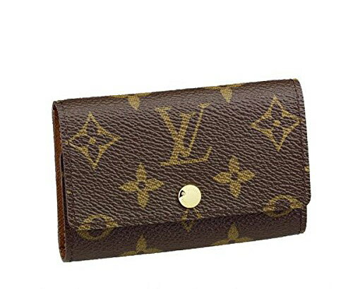 LOUIS VUITTON モノグラムキーケース ブラック 中古・古着通販】LOUIS VUITTON (ルイ ヴィトン) キーケース