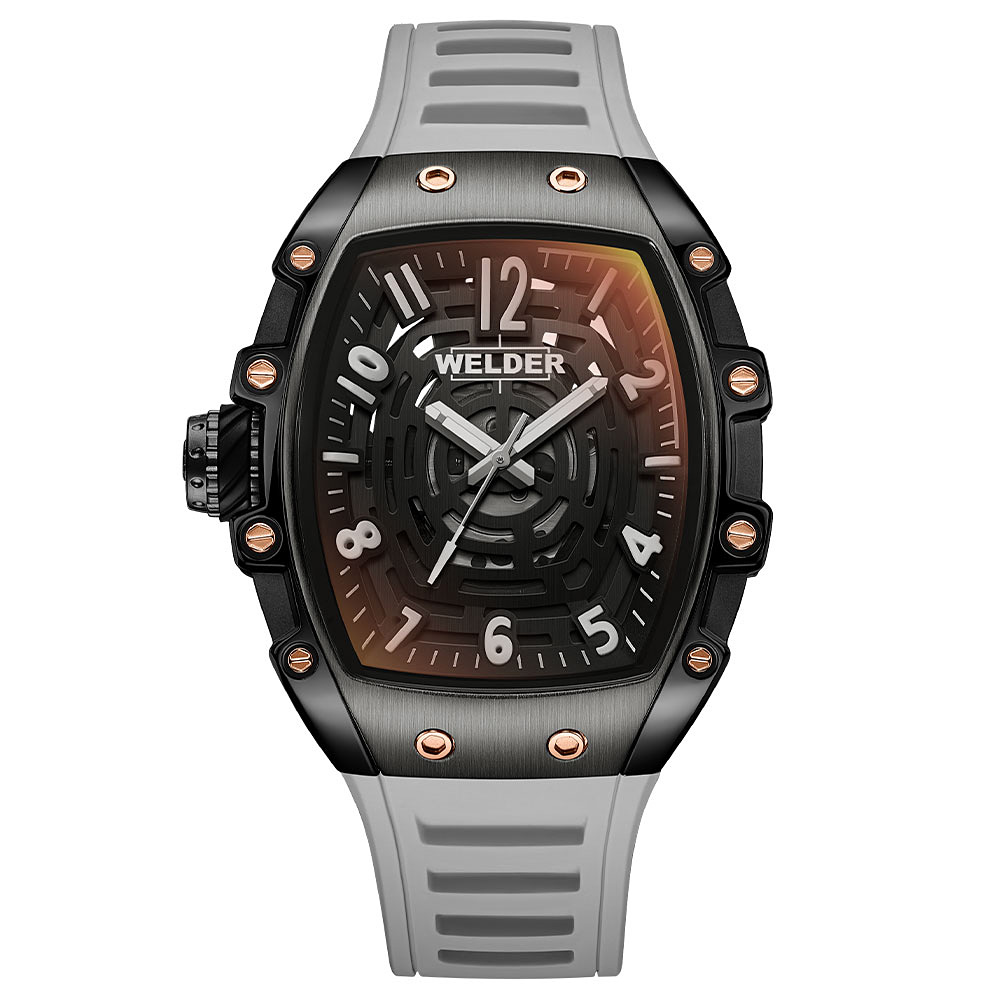 特価品 ウェルダー W75 WRH3002-R 腕時計 メンズ WELDER WRM3000シリーズ トノー