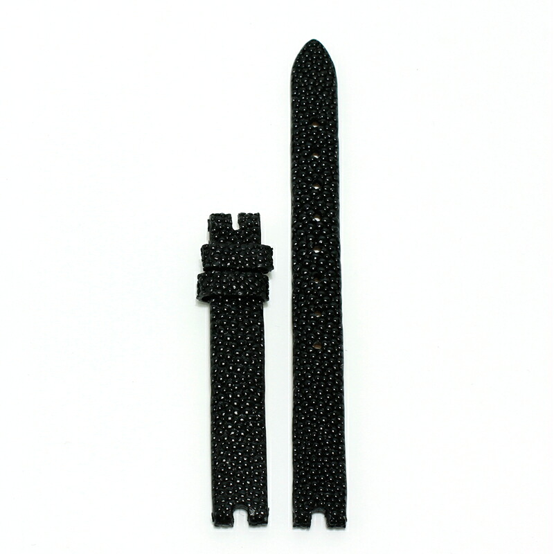 アウトレット ビジュモントレ 純正 レザー ブラック 黒 ガルーシャ レディース 10mm （バネ棒・尾錠なし） 革ベルト 腕時計 BIJOU MONTRE