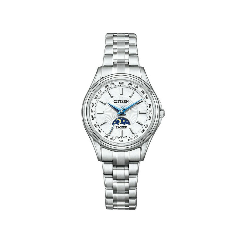 シチズン エクシード EE1010-62W 腕時計 レディース CITIZEN EXCEED ホワイト系 チタン メタルブレス