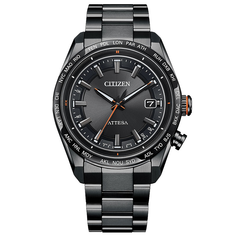 シチズン アテッサ CB3045-61E ブラックチタン CB3045-61E: CITIZEN | シチズンウオッチ オフィシャルサイト
