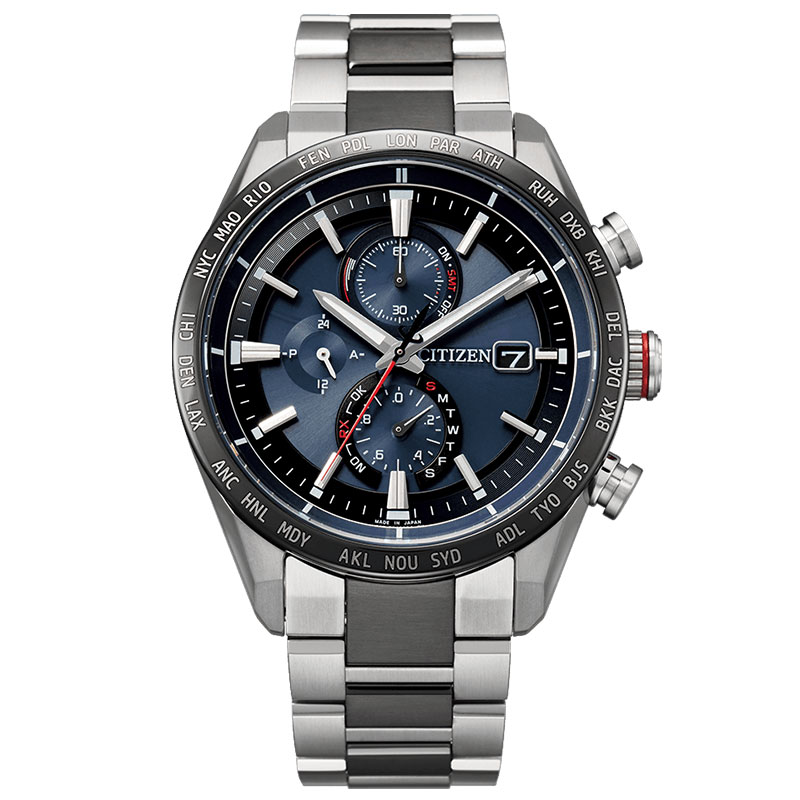 シチズン アテッサ AT8186-51L 腕時計 メンズ CITIZEN ATTESA ACT Line アクトライン ソーラー 電波時計 メタルブレス