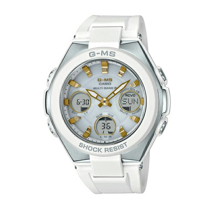 カシオ　G-MS baby-g G-shock MSG-W100G 超美品 カシオ ベビーG CASIO BABY-G G-MS 電波 ソーラー 電波時計