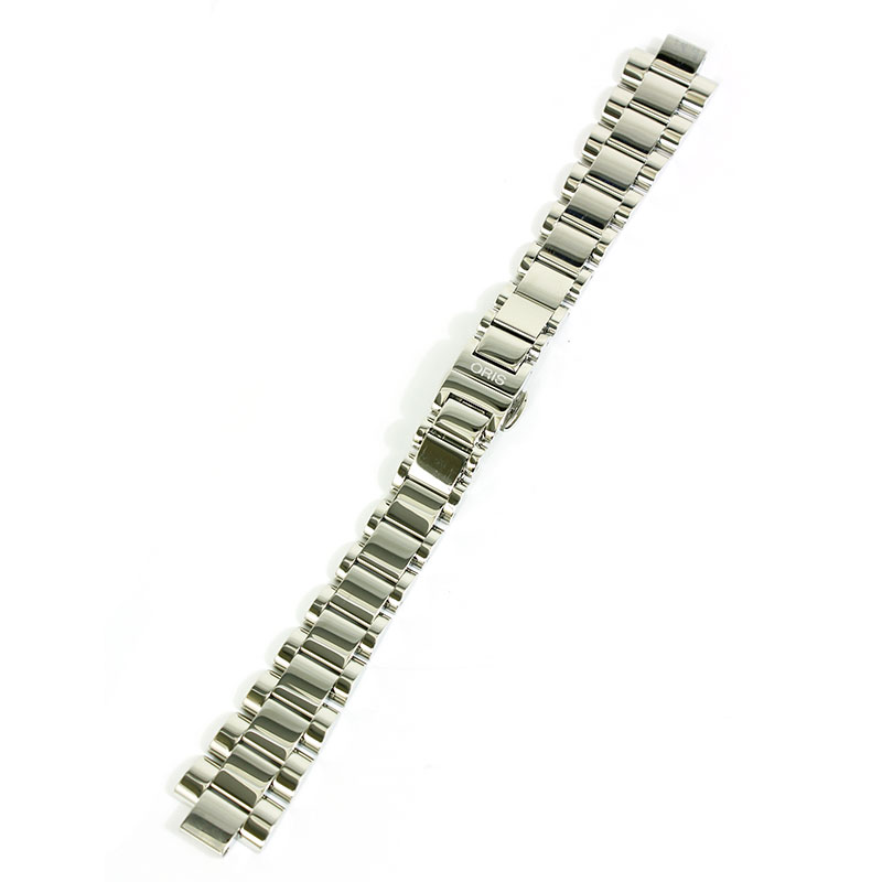 デッドストック 特価 オリス 純正メタルベルト レクタンギュラー用 81820 18mm シルバー ORIS Rectangular 腕時計 レディース 時計バンド