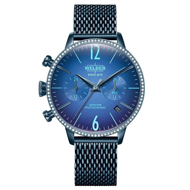 特価品 ウェルダー ムーディ WWRC666 腕時計 レディース WELDER MOODY SWAROVSKI 38mm スワロフスキー