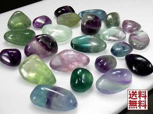 楽天市場】マルチカラー フローライト 800gパック 10～20mm