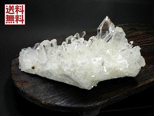 天然水晶 クラスター ４１５ｇ クリスタルクォーツ 石英 原石 高品質 Crystal Quartz アーカンソー産 送料無料 No.０７