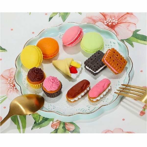 楽天市場】ケーキ消しゴム NO.3{ 文具 おもしろ イワコー 玩具