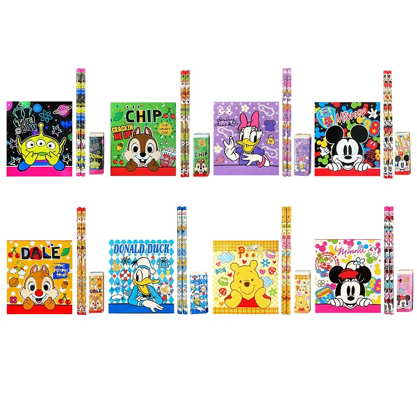 ディズニー人気キャラ文房具4点セット 25個セット 最大61 Offクーポン