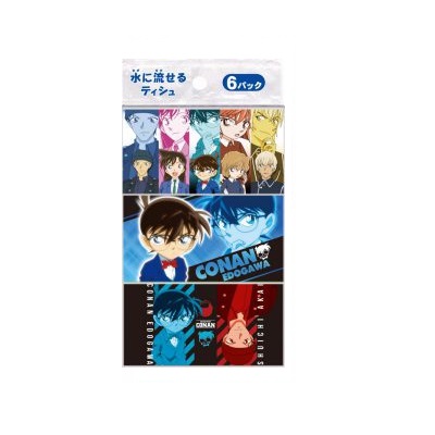 楽天市場 ポケットティッシュ 名探偵コナン 6p 景品 子供 おもちゃ 子供会 幼稚園 保育園 子供会 イベント ポケットティッシュ キャラクターティッシュ ミニポケットティッシュ お祭りバンク