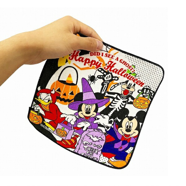 楽天市場 ハロウィン ディズニーハロウィンミニタオル 24個入 景品 文房具 文具 新入学 幼稚園 子ども会 子供会 イベント 鉛筆 ノート 消しゴム お祭りバンク