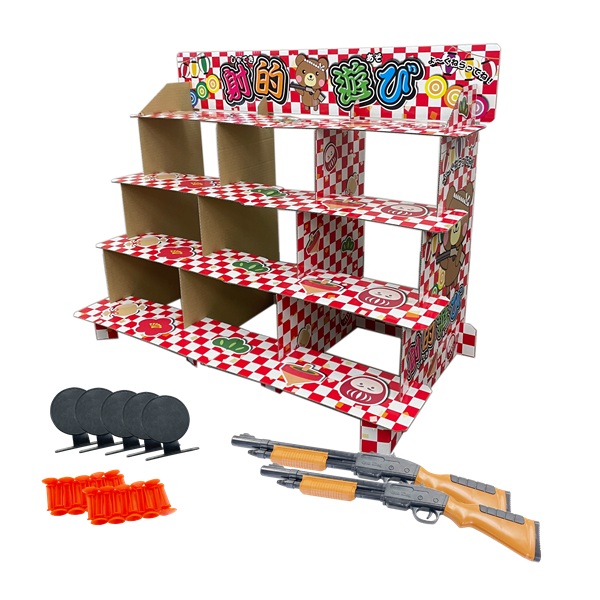 楽天市場】【射的 銃】コルクガン 2本セット【射的用ピストル