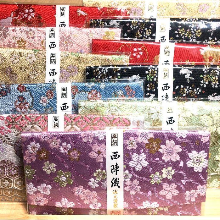 楽天市場 京都 西陣織 金襴 札入れ 財布 日本製 7711 春財布 和柄 留学土産 人気 訪日 プレゼント 敬老の日 父の日 セール 円 和柄 ポッキリ 着物柄 和装 お土産 高級 日本製 1000 金之助商店 Touka 御朱印帳 ギフト