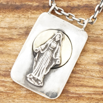 新発 Ampjapan アンプジャパン マリア ネックレス メンズシルバー 925 真鍮教会 祈り 奇跡 希望 お守り 十字架マリア様 聖母マリア キリシタン キリスト教ヴィンテージ アンティーク7ah 167 ギフト包装 Gothic Tokyo 55 以上節約 Www Theguitarmag Com